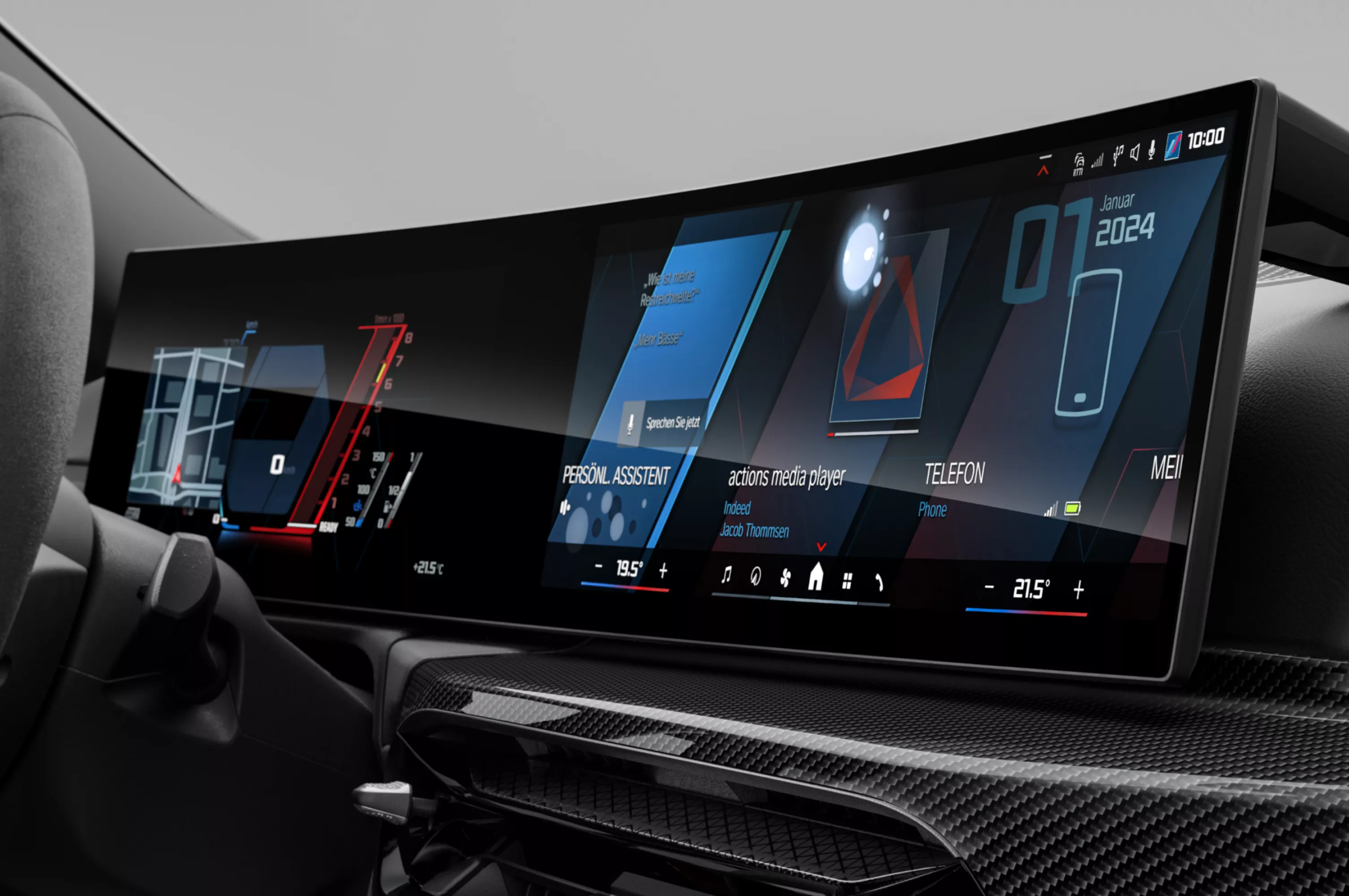 BMW Curved Display
